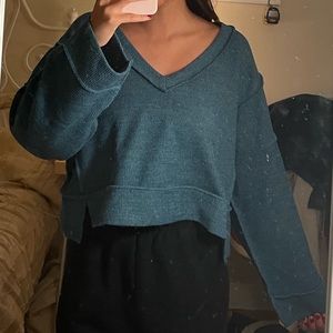 cropped sweater